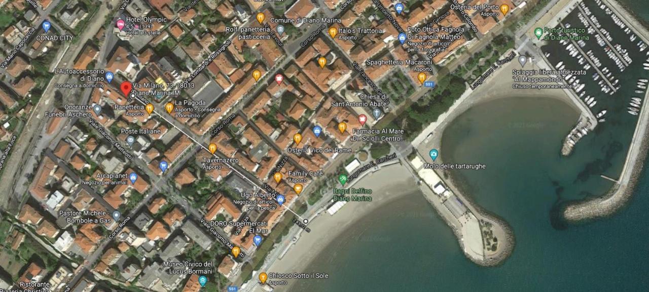 La Margherita Diano Marina Exteriör bild